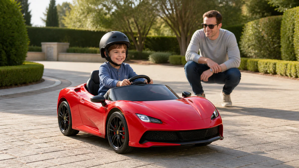 Best Ferrari Ride-On Cars for Kids