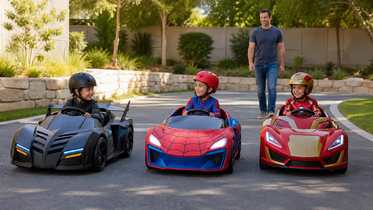 Best Superhero Ride-On Cars for Kids