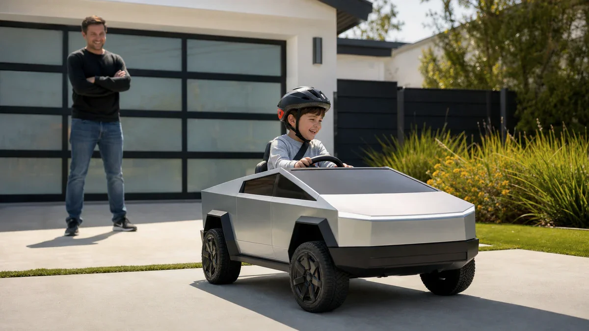 Cybertruck Power Wheels & Tesla Ride-On Toys for Kids