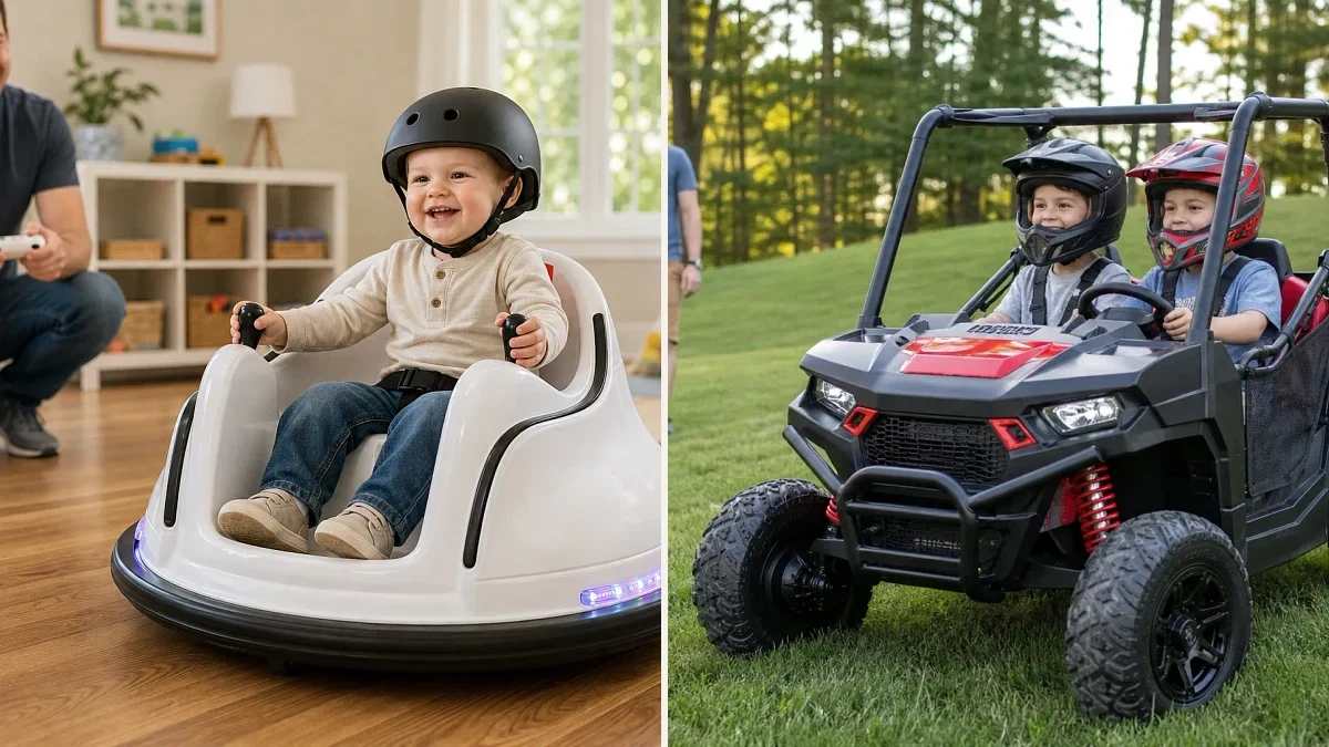 Indoor vs. Outdoor Ride-On Toys: What's the Difference?