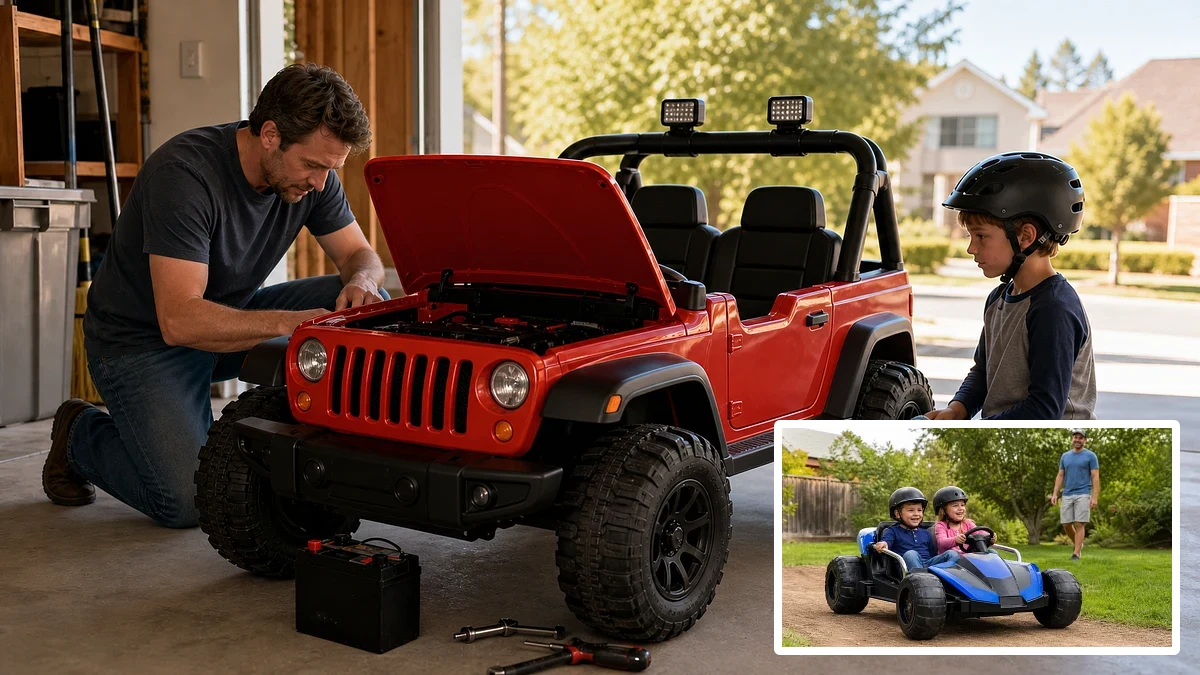 How to Repair a Power Wheels Gearbox